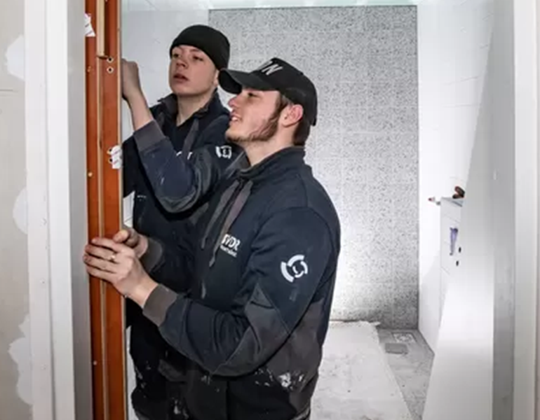 Bouwen aan hun eigen huis