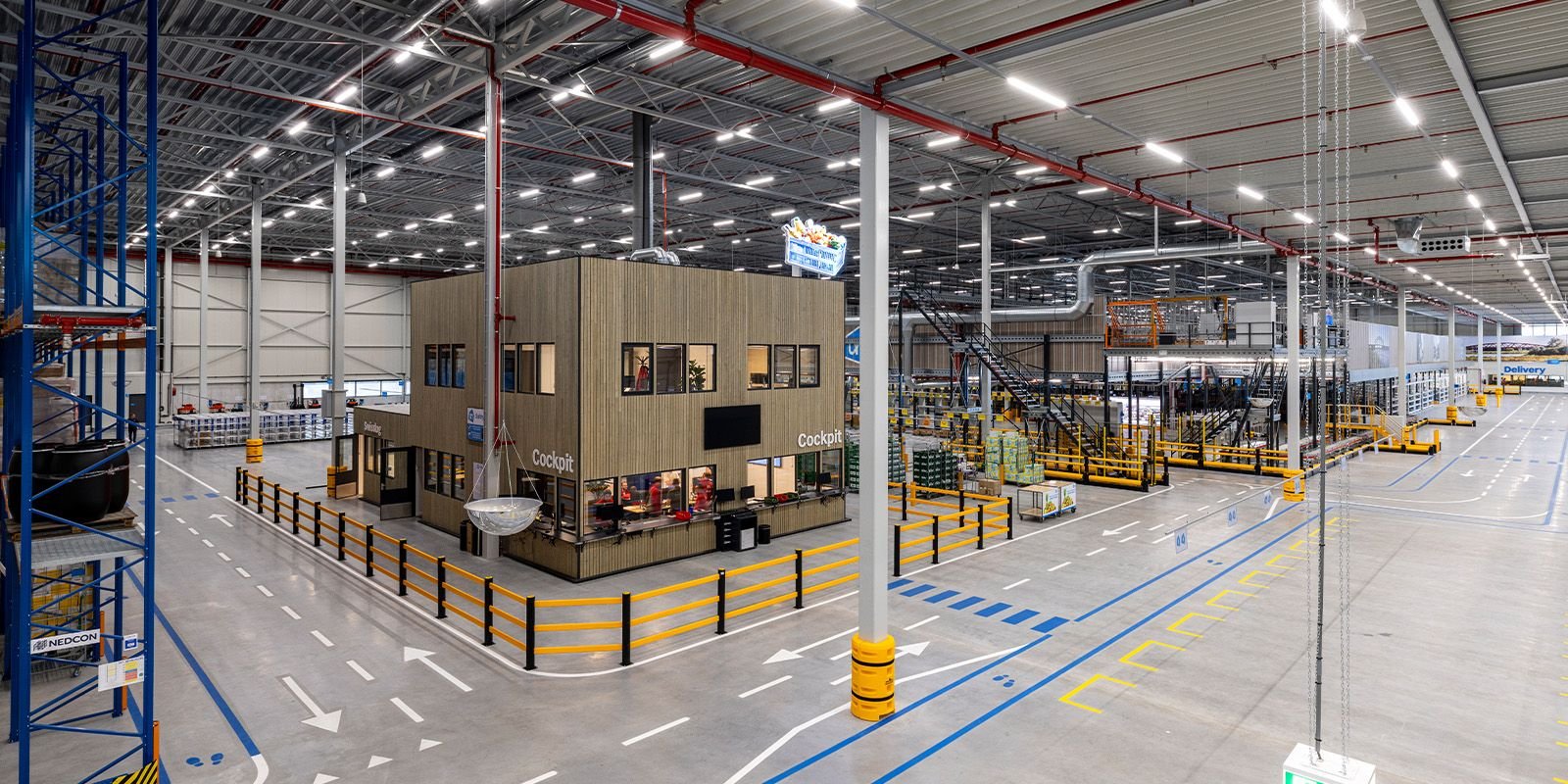 Oplevering distributiecentrum 