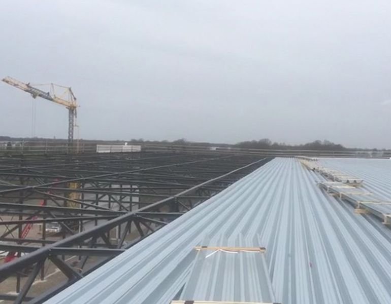 Uitzicht vanaf het dak