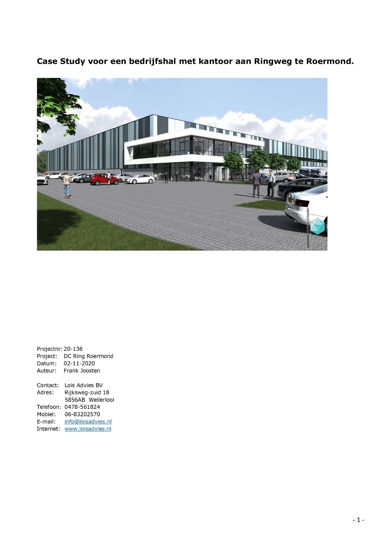 BREAAM Case Study Man9-1 voor Frasers Park, Roermond