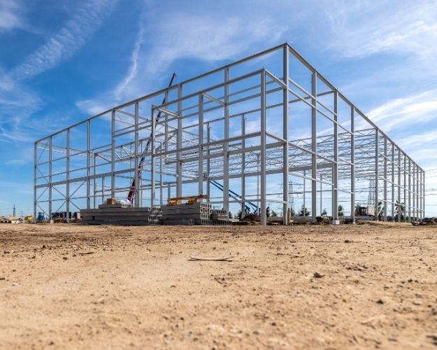 Opbouw staalconstructie