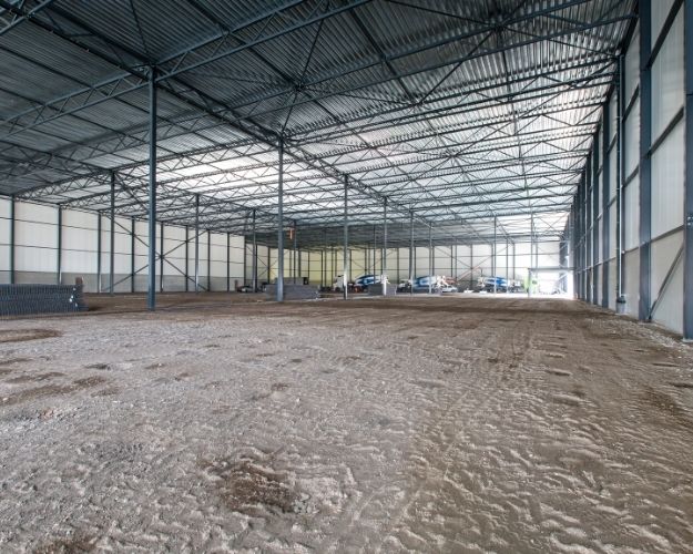 Binnenzijde distributiecentrum